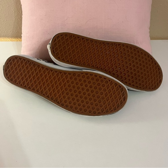 Checkered black and white Vans, men’s, low top with laces - Picture 4 of 7